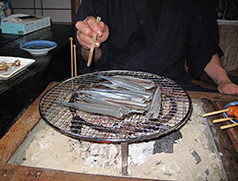 旬の宿「川秀」料理体験